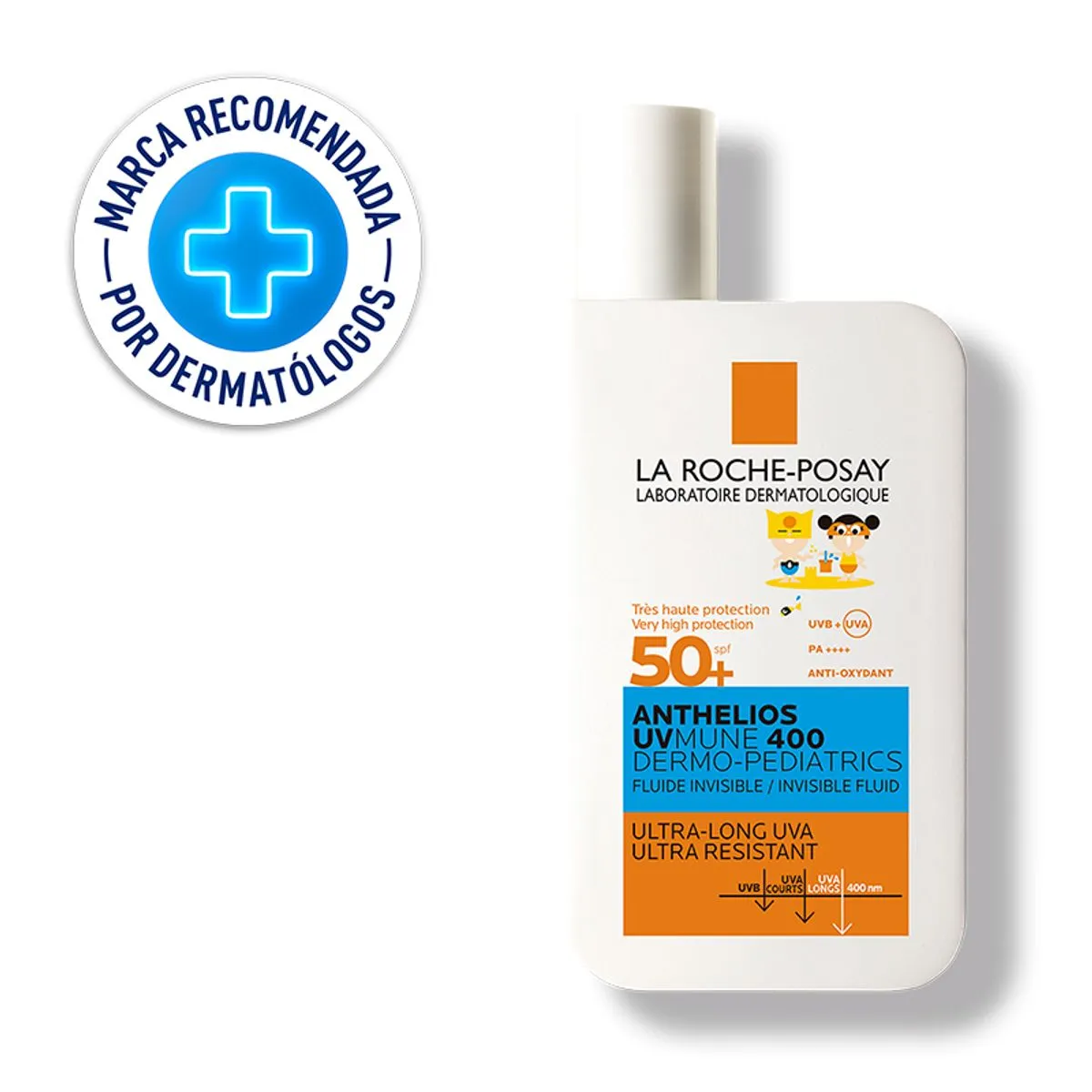 Anthelios Uvmune 400 Dermo-Pediatrics Fluido Invisible Fps 50+
