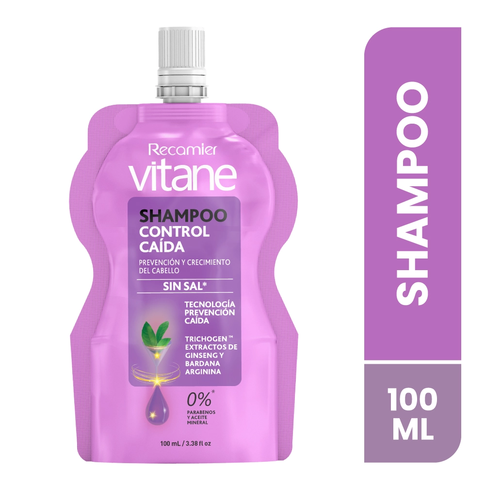 Shampoo Vitane Control Caída S/Sal Doy Sachet  x 100ml