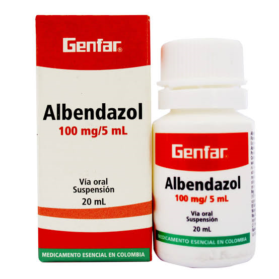 Albendazol Genfar 100mg