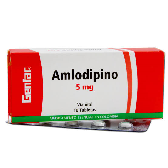 Amlodipino Genfar 5mg